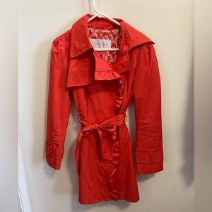 Orange Jessica Simpson Trench